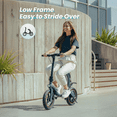 thumbnail image 5 of 6MSKS Electric scooter with 14 inch tires, 36v10Ah battery, 350W high-power motor, maximum speed of 25KM/h, compact folding size, and maximum travel of 25 miles, 5 of 5