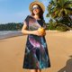 thumbnail image 4 of Balery Bird 3 Vestidos sueltos de manga corta para mujer, vestidos de verano 2025, vestidos casuales de corte A con vuelo., 4 of 6
