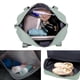 thumbnail image 5 of Bolsa de gimnasio grande con compartimento para zapatos - Bolsa deportiva de 40L para hombres y mujeres, bolsa de viaje resistente al agua con bolsillo húmedo/seco, diseño plegable, 5 of 6