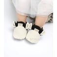 thumbnail image 3 of Infant Baby Boys Girls Slippers Cozy Fleece Booties Soft Bottom Warm Cartoon Socks Newborn Crib Shoes, 3 of 7
