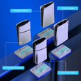 thumbnail image 3 of Sehawei PS5/PS5 Slim Stand and Cooling Station with RGB Lighting and 3 Level Cooling Fan,Charging Dock for PS5 Edge Controller and PS Portal,Remote Control and Headset h, 3 of 7