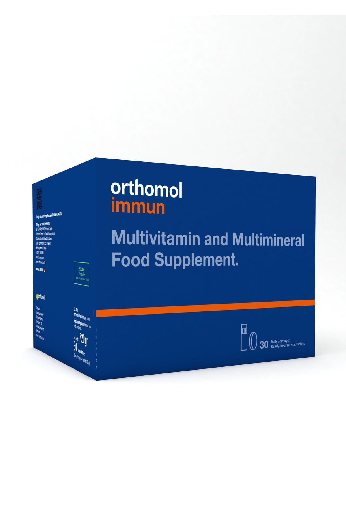 Orthomol Immun Multivitamin And Multimineral Food Supplement 30 Daily