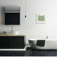 thumbnail image 2 of Stupell Seat Yourself Botanical Leaf Bathroom Typography Painting Gallery Wrapped Canvas Print Wall Art, 2 of 7
