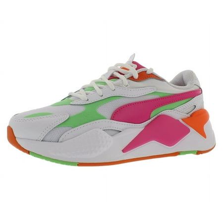 Puma Rs-X3 Crazy Girls Shoes Size 5, Color: White/Pink/Green