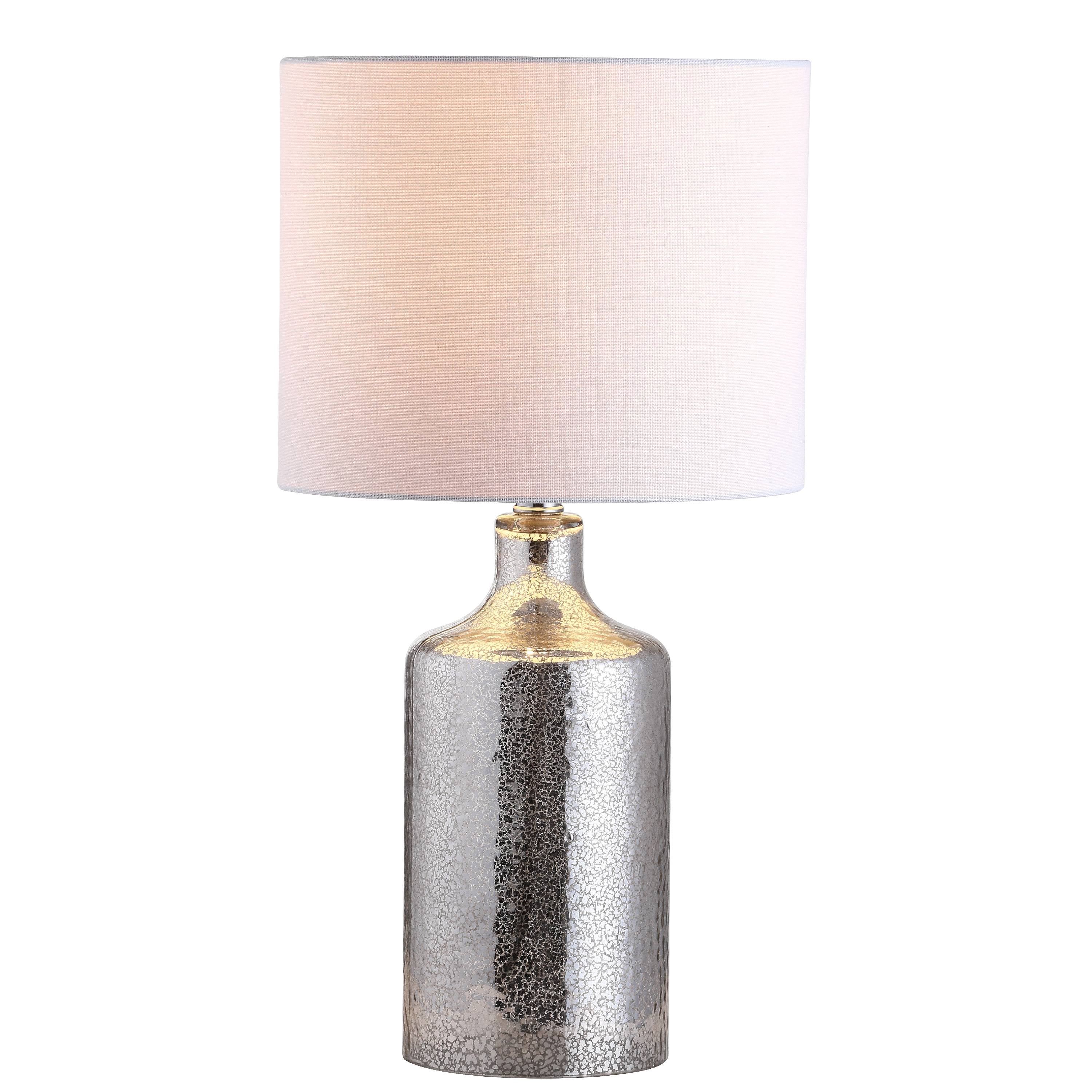 Safavieh Danaris Rustic 19 in. H Table Lamp, Silver/Ivory