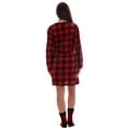 thumbnail image 3 of Just Love Womens Ultra-Soft Sleep Shirt Nightgown with Matching Fuzzy Socks, 3 of 3
