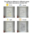 thumbnail image 6 of Window Privacy Film, Frosted Removable Glass Covering for Bathroom, Opaque Static Cling Heat Control Door Sticker for Home Office Living Room, 6 of 6