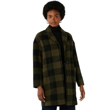 Free Assembly Women’s Cocoon Coat