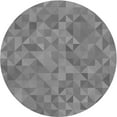 thumbnail image 1 of Ahgly Company Indoor Round Patterned Dim Gray Area Rugs, 7' Round, 1 of 6