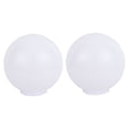 thumbnail image 4 of Minkissy Ensemble de 2 Boules Rondes en Acrylique Blanc pour Lampe sur Pied Propriétaires, 4 of 8