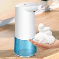 thumbnail image 3 of Zootealy 350mL Automatic Soap Dispenser Infrared Hand-free Touchless Soap Dispenser Foam Liquid Lotion Gel Auto Hand Soap Dispenser for Bathroom Kitchen, 3 of 8