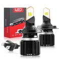 thumbnail image 3 of 2 bombillas para faros delanteros de coche, 50 W, resistentes al agua (IP68), 2 unidades., 3 of 7