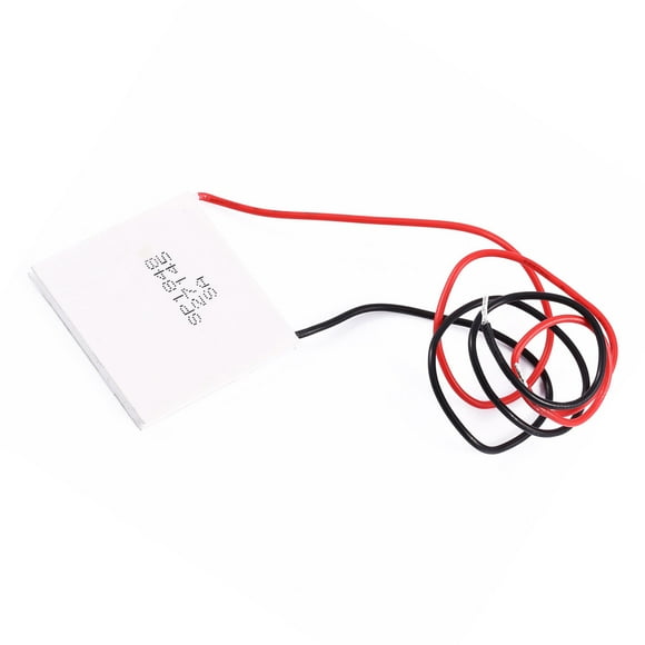 SP1848-27145 Thermoelectric Power Generator Peltier, Lightweight, High Reliability, Generates Electricity, for DIY Projects, White 40x40mm