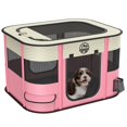 thumbnail image 1 of Jaula plegable para cachorros de Dog Playpen BEBANG para interiores y exteriores, 1 of 7