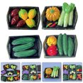 thumbnail image 3 of Shisuyan Panier de Légumes Petits Couleurs Assorties 4 Pcs 2.36x1.69x0.20 Po, 3 of 8