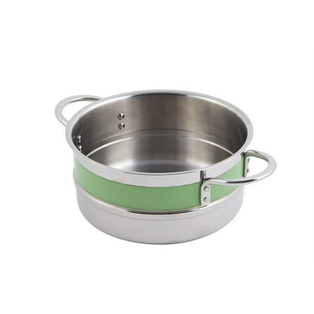 

Bon Chef 62300NCLIME 7.75 x 3.5 in. Classic Country 0.5 Color Singlewall 2.3 quart Pot No Cover Riveted Handle Lime - 9 oz