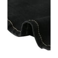 thumbnail image 5 of INSPIRE CHIC Fishtail Denim Skirt for Women's Washed Midi Jean Bodycon Skirt XL Black, 5 of 6