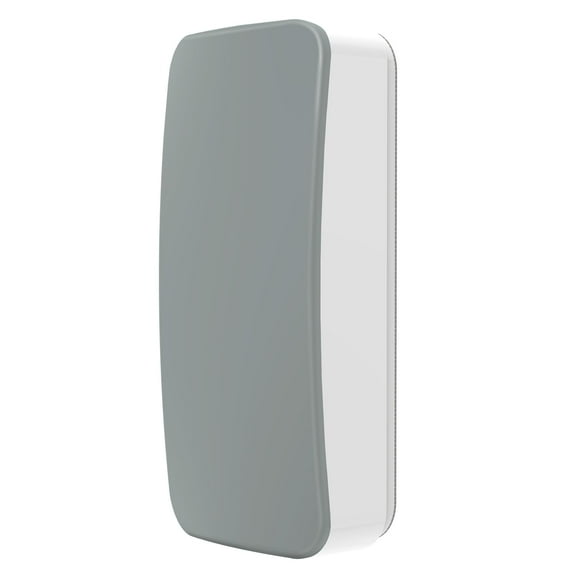 WallDeca Dry Eraser, Felt Bottom Surface Whiteboard Cleaner, Dry Wipe Board Eraser, Magnetic Tool for Dry Erase Board, Works on All Whiteboard Surfaces, Glass Board and Presentation Surfaces (Grey)