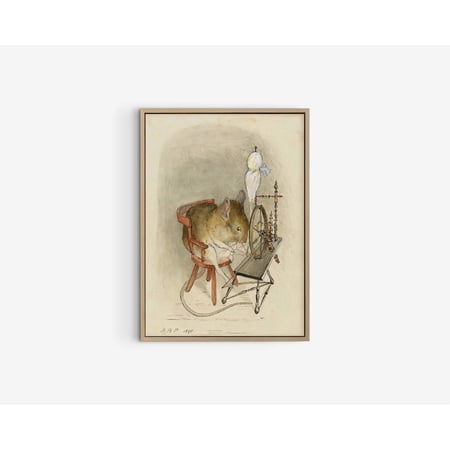 Original Beatrix Potter Mouse Nursery Storybook Poster Poster Print Only
