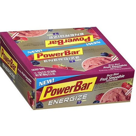 UPC 097421010107 product image for PowerBar Fruit Smoothie Energy Berry Blast, 1 box of 12 bars | upcitemdb.com