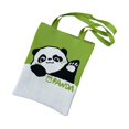 thumbnail image 4 of Bolso de hombro para mujer Fernando de punto Verde claro 30 cm x 37 cm, 4 of 8