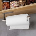 thumbnail image 1 of Yuehao No-Drill Tissue Holder,No Punching toilet Tissue Rack Bathroom Roll Rack Stainless Wall Mounted Tissue Rack Kitchen toilet Tissue Rack, 1 of 5