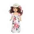 thumbnail image 4 of Fiudx Liquidación De Juguetes Linda Muñeca De Pelo Rizado Vestido Impreso Muñeca De Princesa Muñeca De Vinilo Juguete Para Niños 45Cm, 4 of 7