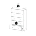 thumbnail image 3 of Tvilum Studio 5 Drawer Chest Dresser for Adults, Truffle Oak, 3 of 16