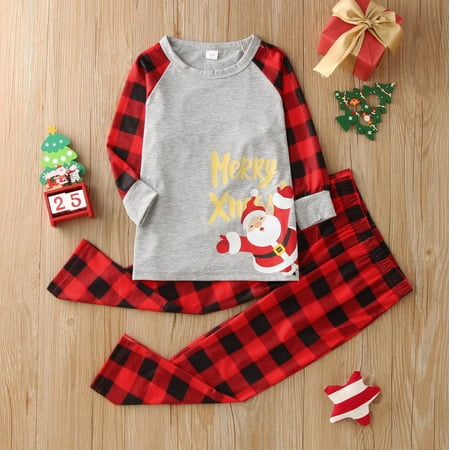 

Christmas Gifts Family Pajamas Christmas Pajamas Decorative Pajamas Set With Various Patterns Wool Grey 10-11 Years