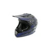 Cyclone ATV MX Dirt Bike Off-Road Helmet DOT/ECE Approved - Blue - Youth Large