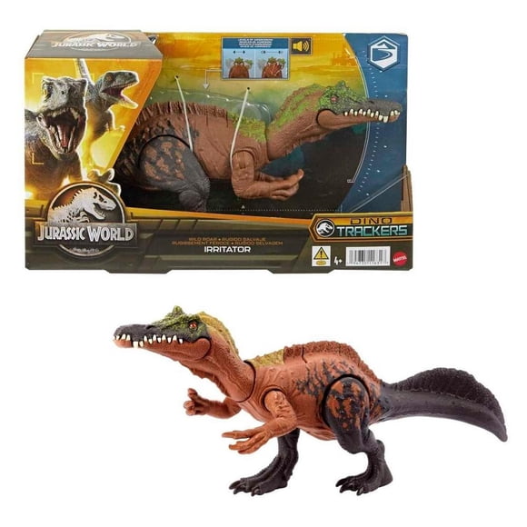 Dinosaurio de Juguete Mattel Jurassic World Irritator Rugido Salvaje