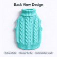 thumbnail image 5 of Dog Sweater for Small Medium Dogs, Warm Comfortable Winter Pet Clothes, Cute Knitted Sleeveless Puppy Sweater for Cats, Dog Apparel & Accessories Fall Winter by MPOISVA, 5 of 8