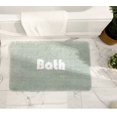thumbnail image 3 of Alfombra antideslizante para el baño del hogar, alfombra absorbente para el suelo, alfombra para la puerta del inodoro, verde menta, 40x60cm ER, 3 of 5