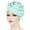 Green, variant on Baseball Caps Women,s Solid Color Beaded Toe Cap Cap Space Cotton Candy Color BeadedBig Flower Hat Turban Cap Green