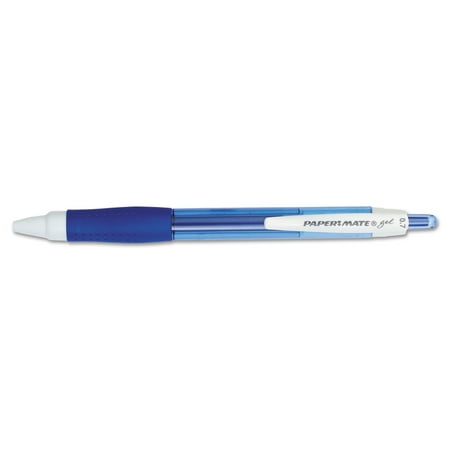 - Paper Mate Roller Ball Retractable Gel Pen, Blue Ink, Medium, Dozen