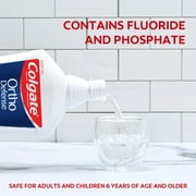 Colgate Ortho Defense Phos-Flur Fluoride Mouthwash, Alcohol Free, Mint, 16.9 fl oz