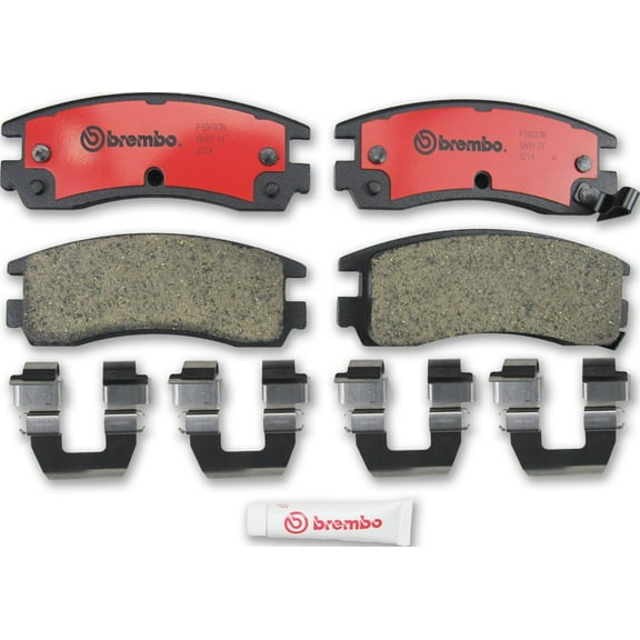 Brembo 04-05 Buick Century Premium NAO Ceramic OE Equivalent Pad - Rear