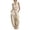 Beige, variant on Women's Sleeveless Jumpsuit, Summer Solid Color With Round Neck & Zipper, Casual One-Piece For Minimalist Style Khaki XL
