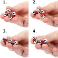 thumbnail image 4 of Juguete de descompresión azul de 4 piezas: juguetes para aliviar el estrés, la ansiedad y el estrés, juguete de descompresión, juguete sensorial para dedos para adultos y niños., 4 of 5