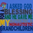 thumbnail image 3 of CafePress - Blessing 5 Autistic & Nonautistic Grandchildren Da - Men's Classic Graphic Cotton T-Shirt, 3 of 4