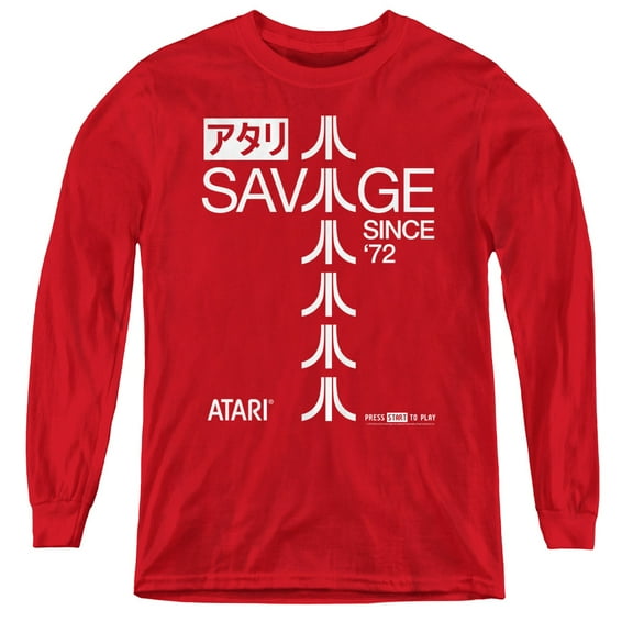 Atari - Savage 72 - Youth Long Sleeve Shirt - X-Large