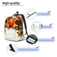 thumbnail image 4 of Yiaed Thanksgiving With Autumn Print Backpack, Premium Laptop Backpack, Travel Backpack for Women, Lightweight Backpacks, Comfortable Back Pack-Medium, 4 of 7