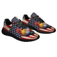 thumbnail image 6 of Patriotic Rooster American flag Print Sneakers Lightweight Comfortable Running Shoes for Men Women Black Size 13, 6 of 7