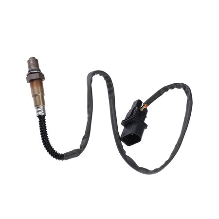 Unique Bargains Front Right Oxygen Sensor for Audi A4 2004 No.077906262D Plastic Metal Black