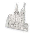 thumbnail image 1 of 925 Argent Sterling Église Collier Pendentif Religieux, 1 of 8