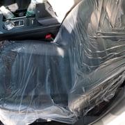 Costyle 20PCS Disposable Car Seat Covers Universal Auto Cushion Plastic Cover Clear