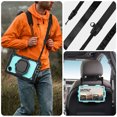 thumbnail image 6 of Case for Xiaomi Redmi Pad SE 8.7 inch 2024, 360 Rotating Stand Handle Shoulder Strap Heavy Duty Shockproof Cover, Sky Blue PC, 6 of 7