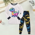 thumbnail image 2 of Bamboo Viscose Toddler Pajamas Boys Girls Baby Pjs Sets Kids Snug fit Long-Sleeve Sleepwear 6-12 Months 12-24 Months 2t 3t 4t 5t 6t 7t 8t 9t Children(Light Gray,5-6 Years), 2 of 5
