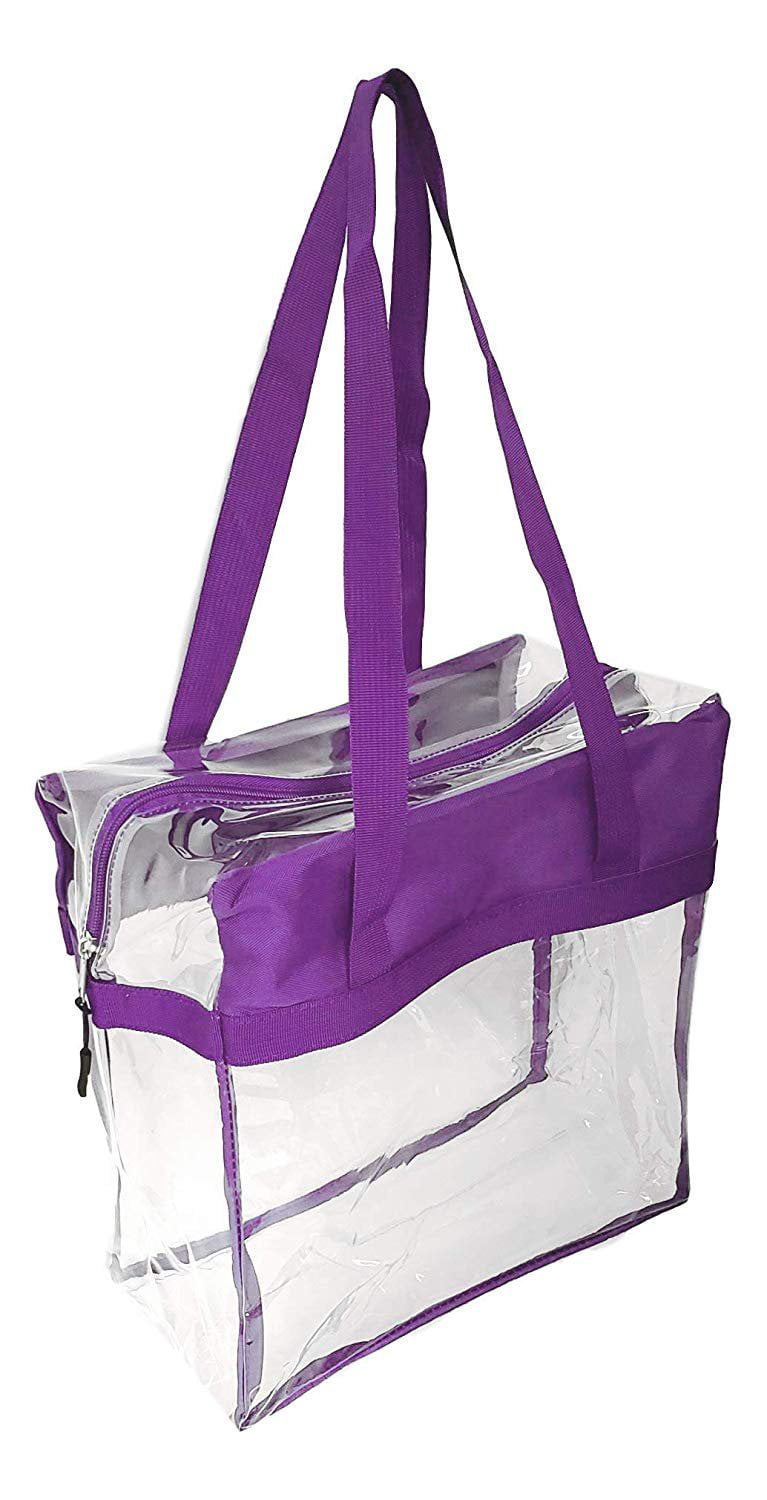 Custom Personalized Clear Tote Bag NFL Stadium Approved - 12