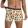 thumbnail image 3 of Men's Boxer Briefs, Ladybug And Bee Soft Comfy Mens Underwear Boxer Briefs Breathable With Widen Waist, 3 of 7